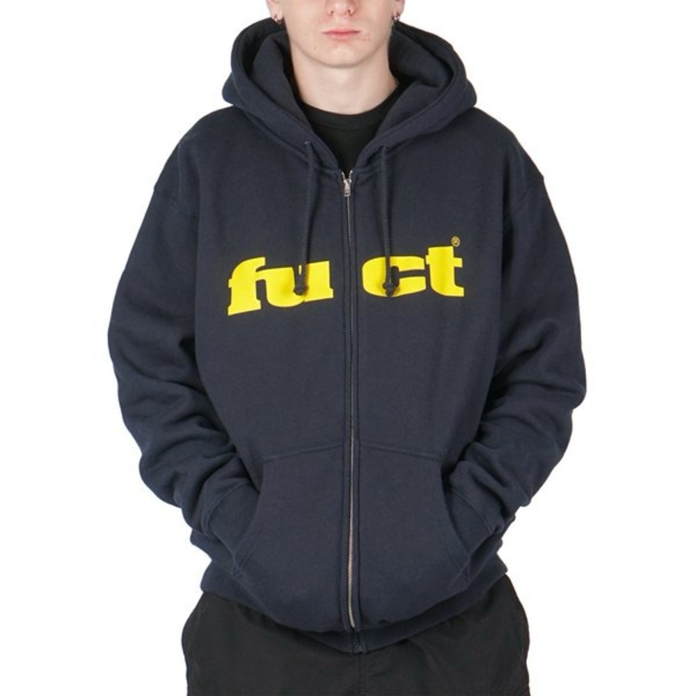 Fuct Navy Hoodie with OG logo